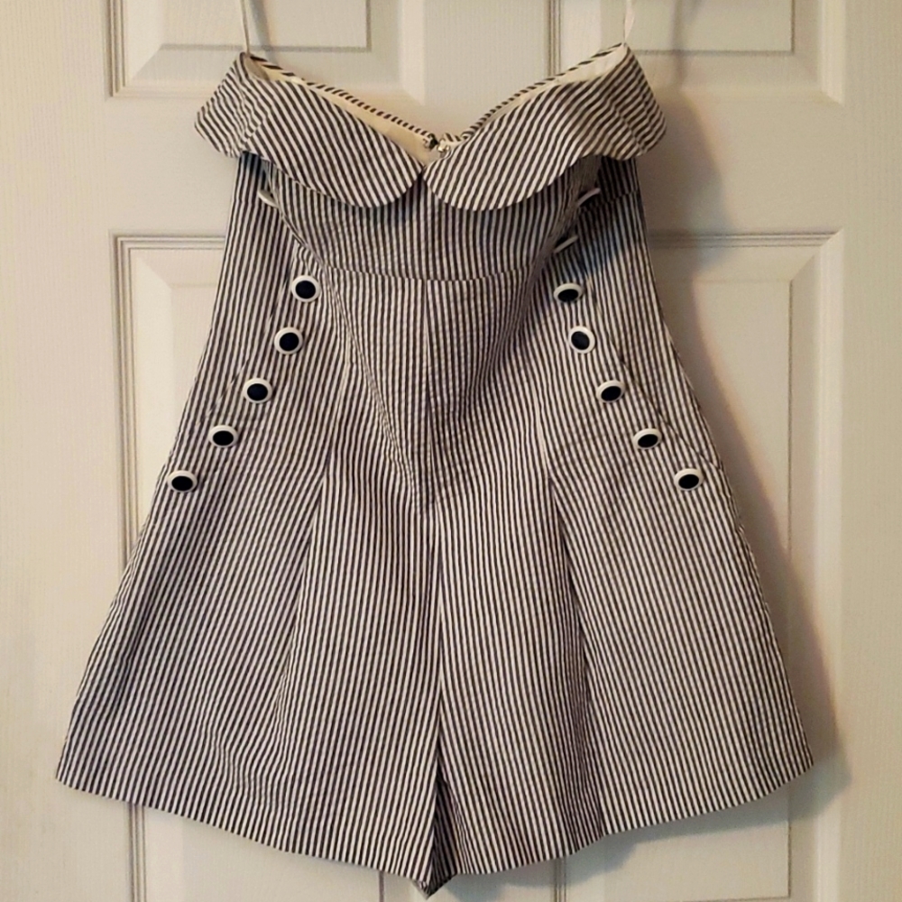 Betsey Johnson Sailor Romper